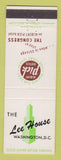 Matchbook Cover - Lee House Hotel Washington DC Albert Pick