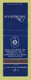 Matchbook Cover - Shoreham Hotel Washington DC WEAR