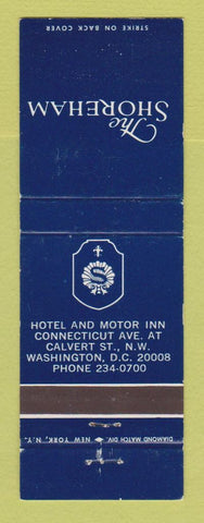 Matchbook Cover - Shoreham Hotel Washington DC WEAR