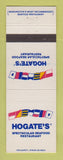 Matchbook Cover - Hogate's Seafood Restaurant Washington DC