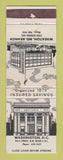 Matchbook Cover - Insured Savings Bank Washington DC Wheaton MD WEAR