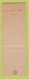 Matchbook Cover - Ben Bow Restaurant Washington DC WEAR