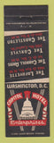 Matchbook Cover - Capital Hotel Enterprises Washington DC Carlyle Charleston