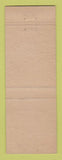 Matchbook Cover - Capital Hotel Enterprises Washington DC Carlyle Charleston