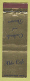 Matchbook Cover - Aldo Cafe Washington DC