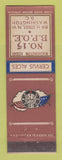 Matchbook Cover - Elks Lodge Washington DC