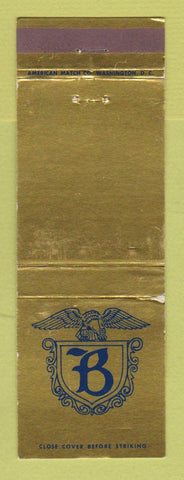 Matchbook Cover - Bruan's Catering Washington DC WEAR