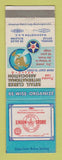 Matchbook Cover - Retail Clerks Union AFL Cio Washington DC