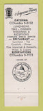 Matchbook Cover - Avignone Freres Restaurant Washington DC