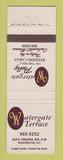 Matchbook Cover - Watergate Terrace Washington DC