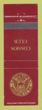 Matchbook Cover - Cosmos Club Washington DC