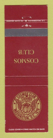 Matchbook Cover - Cosmos Club Washington DC
