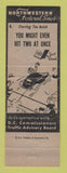 Matchbook Cover - Northwestern Federal Savings and Loan Washington DC