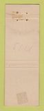 Matchbook Cover - Philidas Self Locking Nuts UK Yorkshire  WEAR