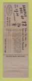 Matchbook Cover - Molly Screw Anchors