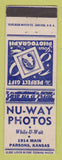 Matchbook Cover - Nu Way Photos Photographs Parsons KS