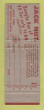Matchbook Cover - Molly Jack Nut Screws