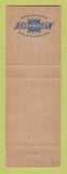 Matchbook Cover - 1955 Chevrolet Bradenburg Mansfield OH