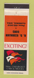 Matchbook Cover - 1966 Chevrolet HD Kemmann Clarence IA