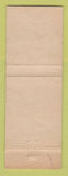 Matchbook Cover - 1958 Chevrolet Lewis Danville PA