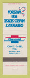 Matchbook Cover - Chevrolet John Dabbs Quitman MS