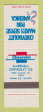 Matchbook Cover - Chevrolet Marshall Port Lavaca TX