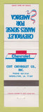 Matchbook Cover - Chevrolet Coit Newellton LA