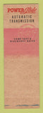 Matchbook Cover - 1952 Chevrolet Christian Greenfield IN