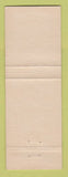 Matchbook Cover - 1962 Chevrolet DeNooyer Battle Creek MI