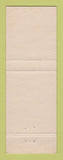 Matchbook Cover - 1962 Chevrolet Ashland City TN