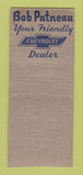 Matchbook Cover - Community Chevrolet Sylvania OH BOBTAIL