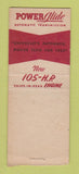 Matchbook Cover - 1950 Chevrolet Johnson Motors Stafford KS BOBTAIL