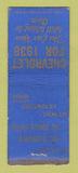 Matchbook Cover - 1938 Chevrolet Hayes Arnold Wadsworth OH WEAR BOBTAIL