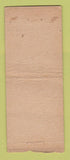 Matchbook Cover - 1940 Chevrolet Kahn Franklin OH BOBTAIL