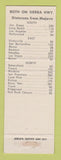 Matchbook Cover - Reno's Coffee Shop French Cafe Mojave CA WEAR
