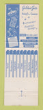 Matchbook Cover - Golden Gate Hotel Casino Las Vegas NV