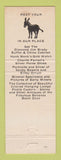 Matchbook Cover - Bucket of Blood Saloon Virginia City NV Boot Hill Special