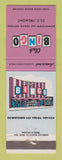 Matchbook Cover - Club Bingo Casino Las Vegas NV
