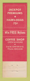 Matchbook Cover - Club Cal Neva Reno NV Casino Indian