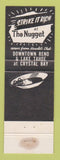 Matchbook Cover - Jim Kelley's Nugget Casino Crystal Bay Lake Tahoe Reno NV