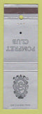 Matchbook Cover - Pomfret Club WEAR