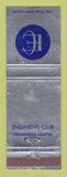 Matchbook Cover - Engineers Club Boston MA