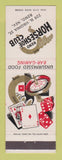 Matchbook Cover - Horseshoe Club Casino Reno NV