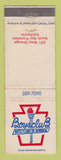 Matchbook Cover - Boys Cubs of America South San Francisco CA WEAR