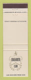 Matchbook Cover - Edgeworth Club Sewickley PA