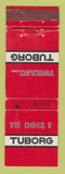 Matchbook Cover - Tuborg Beer WEAR