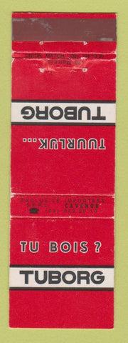 Matchbook Cover - Tuborg Beer WEAR