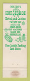 Matchbook Cover - Horseshoe Casino Binion's Las Vegas NV WEAR