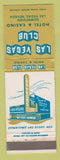 Matchbook Cover - Las Vegas Club Hotel Casino Las Vegas NV WEAR