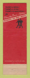 Matchbook Cover - Varsity Town Clothes Printz's